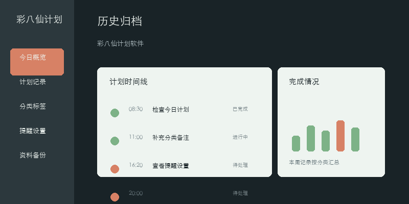 彩八仙计划软件数据导出界面